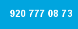 920 777 08 73 920 777 08 73